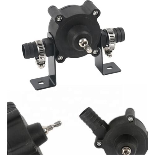 TOPEAST Mini Portable Hand Drill Powered Water Pump