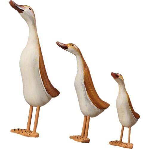 Realistic Duck Family Garden Animal Ornaments - Lawn Statues