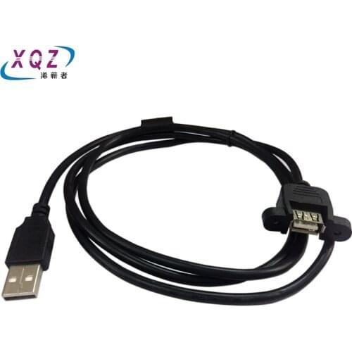 1.5M USB extension cable USB2.0 male to female cable with screw AM/AF with screw