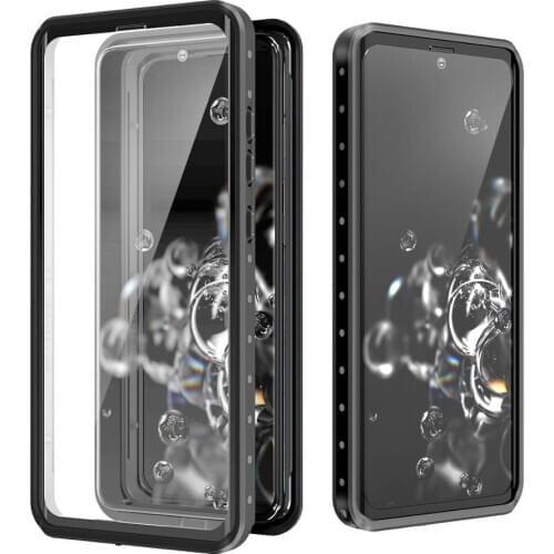 Redpepper Waterproof Case For Samsung Galaxy S20 Ultra Shock Dirt Snow Proof Protection for 20 Phone case With Touch ID Cover