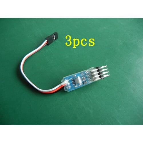 3pcs PPM To PWM PPM To Servo Signal Converter PPM Decoder for DIY RC Models