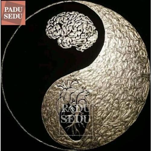 Needlework Diamond Embroidery Taiji DIY Drawing Painting Full Square Sitting Room Chinese Mosaic Style Handmade 5D Cross Stitch