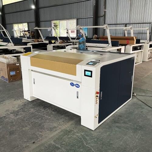 Automatic Up-Down Table 9060 Mini Laser Engraving Cutting Machine RECI Tube Laser Cutter For Small Business