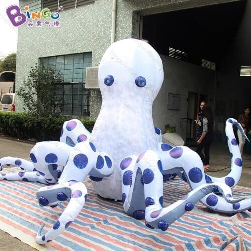 Free shipping 5M inflatable octopus model for advertising vivid blow up squid balloon for decoration promotional toy octopus