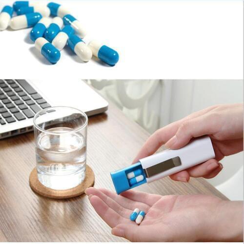 Vivacity Line Holster Clip-On Pill Organizer Holster Daily Pill Clip