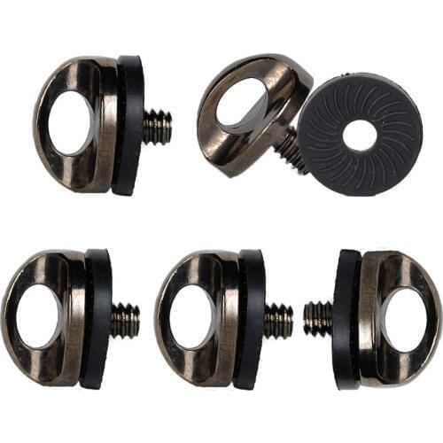 Quick Install Metal Screw for Quick Release Neck Strap/R-Strap/Neck Sling Strap,1/4 Screw Mouth Designed for Cameras (5 Pack)