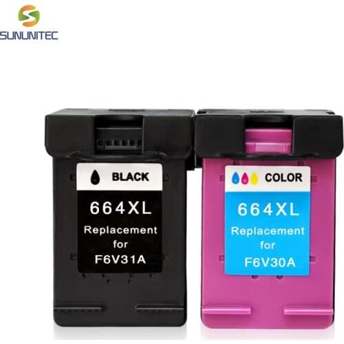 664XL Print head Ink Cartridge For HP 664 Black Tri-color For HP DeskJet 1115 2135 3635 1118 2138 3636 3638 Inkjet Printer