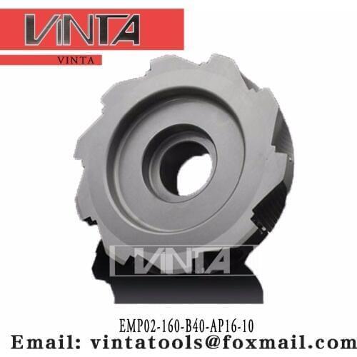EMP02-160-B40-AP16-10 Indexable milling cutter Mached carbide insert APKT160408