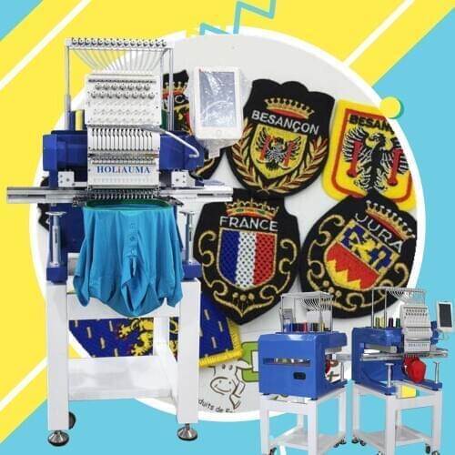 China 10 years service ! America standard factory price machine single Head 450*650 mm DAHAO Computerized Embroidery Machine