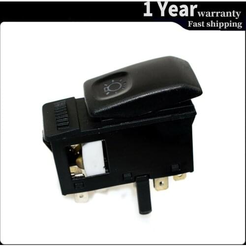 Car Headlight Switch Control Dash Button For Volkswagen VW Golf Jetta Mk2 1985 1986 1987 1988 1989 1990 1991 1992 191941531K