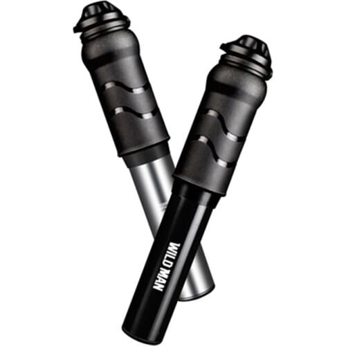 WILD MAN Alloy Mini Multi-Function Bicycle Pump Portable Bicycle Air Pump MTB Pump Mountain Bike Accessories Valve 100 Psi