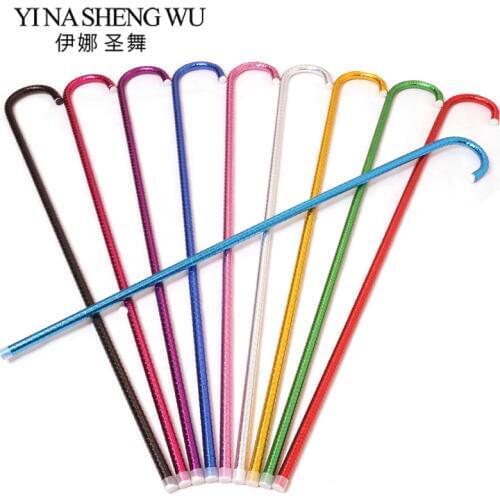 New Colorful Belly Dance Sticks Jazz Dance Canes Belly Dance Accessories For Kids and Adults Stage Performances Props 10pcs/Pack