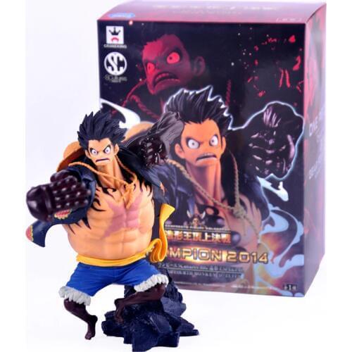 Monkey D Luffy Anime 17cm One piece Gear fourth Collectible Action Figure PVC Action Figures toys Anime figure Toys For Kids