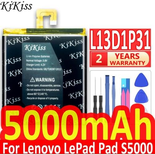 Original KiKiss Battery L13D1P31 For Lenovo Pad A3500 S5000 S5000-H Tab 2 A7 A7-30 A7-10F A7-20F Battery