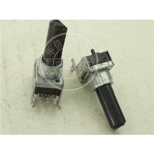 Original new 100% 09 Type horizontal single potentiometer B20K handle with thread length 20MMF (SWITCH)