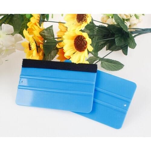 Squeegee Tool Portable Felt Edge PP Cleaning Scraper for Car Auto car accessories автомобильные товары Scraper