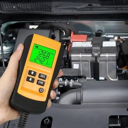 AE300 12V Car Battery System Tester Capacity Maximum Electronic load Battery Cranking Charge Test Digital Diagnostic Tool