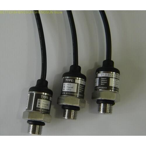 Three-wire type 0-2MPa pressure transmitter for stainless steel plastic case lead-type object-of-network pressure senso