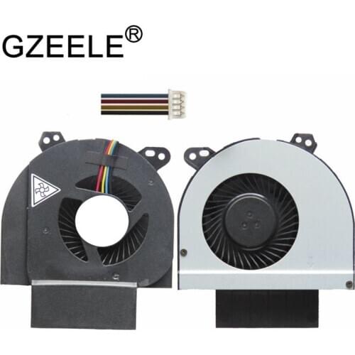 GZEELE New CPU Cooling Fan For Dell Latitude E6520 Laptop Notebook Cooler Radiator MF60120V1-C100-G99 REV:A00 cooling 5V 0.3A