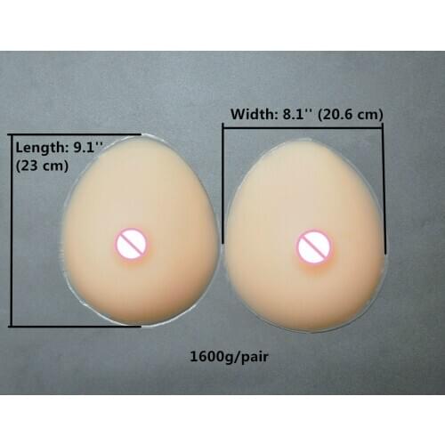Handmade 1600g/Pair EE Cup Artificial Soft Silicone Boobs Breast Forms Drag Queen Top Selling Product In 2019 Women Accessories