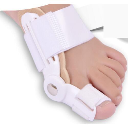 1pair=2pcs Toe Separator Bunion Orthotics Pedicure Hallux Valgus Pro Orthopedic Adjust Big Toe Pain Relief Feet Care XZ15
