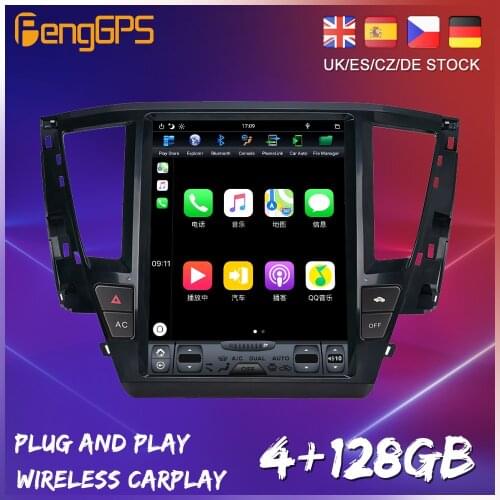 12" Tesla Style Android 9.0 For Mitsubishi Pajero 2020 2021 Car DVD GPS Navigation Auto Radio Stereo Video CarPlay HeadUnit