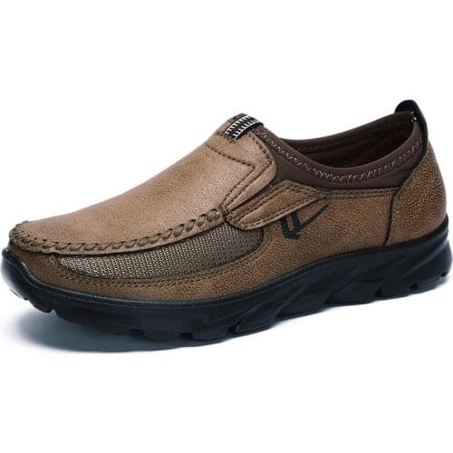 2021 All-season Comfortable and Lightweight Loafers; Breathable Casual Sports Shoes, Thick-soled, Large Size 48 Mens Shoes