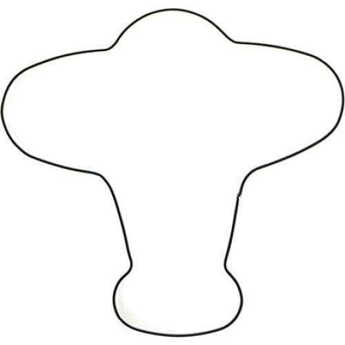 3D Airplane Shape Stainless Steel Cookie Cutter Biscuit Baking Mould for DIY Cake Craft Kitchen Tools Cortador Supplies Decor