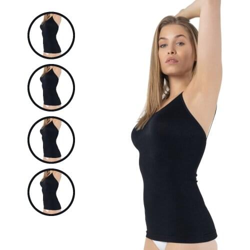 FORMeasy 4 Pack Black Compression Camisole