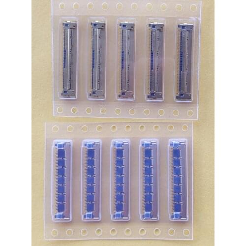 5pcs)(10pcs )New Original LCD LVDS LED Cable FPC Connector For 27" A1419 ( Late 2012year ) A1312 MC813 MC814 2011 Year 40 pins
