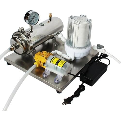 12V 80W Automatic Liquor Wine Filter Ageing Machine, Household Filtering Machine Stainless Steel Brewing Equipment