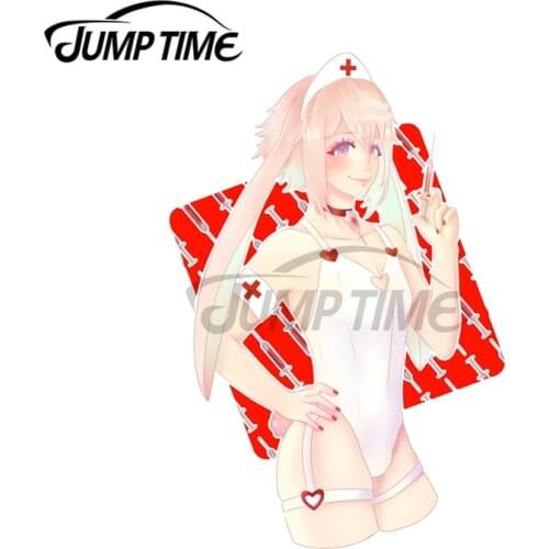 JumpTime 13 x 6.5cm Ansel from Arknights Car Stickers Custom Printing Waterproof Anime Decals Camper Scratch-proof Decoration