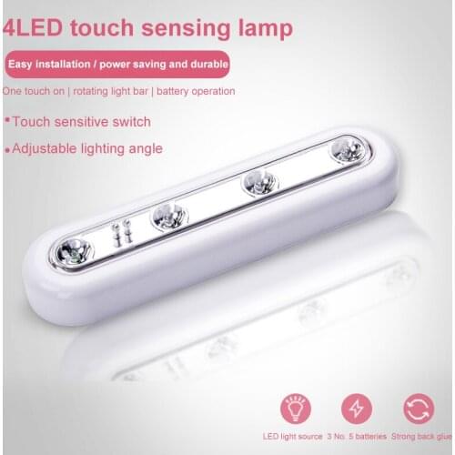 Motion Sensor Wireless Night Lights Bedroom Decor LED Light Detector Wall Decorative Lamp Staircase Closet Room Aisle Lighting