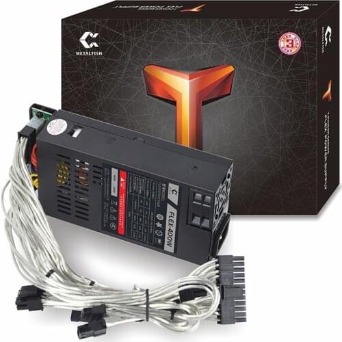 PC Power Supply 400W FLEX 1U Small PSU Full Module Desktop Computer Source For ITX MINI Case A4/K39/S3 Free Shipping F