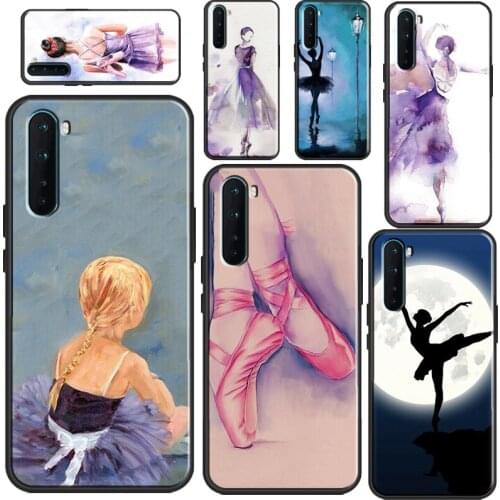 Ballerina Dance Case For OPPO A5 A9 A31 A53 2020 A1K A3S A5S A52 A72 Find X3 Pro F5 F7 A15 A83 A91 Cover