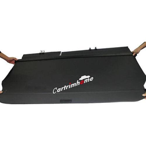 Black Retractable Rear Cargo Trunk Cover for Toyota Land Cruiser LC200 2012-2016