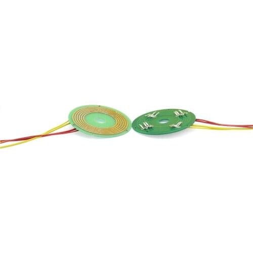 Disc slide ring PCB conductive slip ring separation ultra-thin collector ring thickness of 6mm, 1~12 rings optional