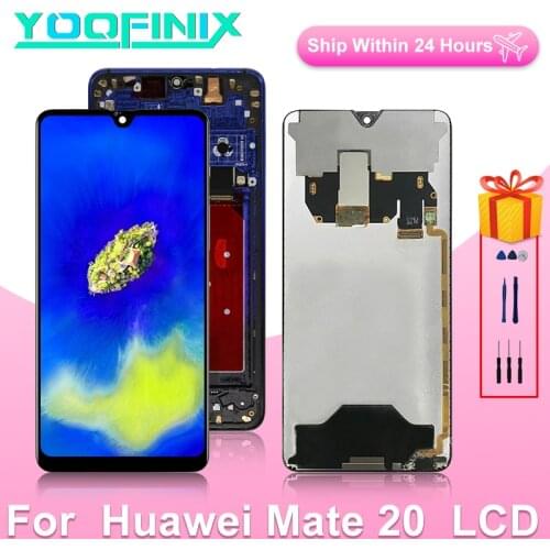 "6.53" For Huawei Mate 20 Display LCD Touch Screen Digitizer For Mate 20 LCD HMA-L09 HMA-L29 HMA-TL00 Display Replacement Parts