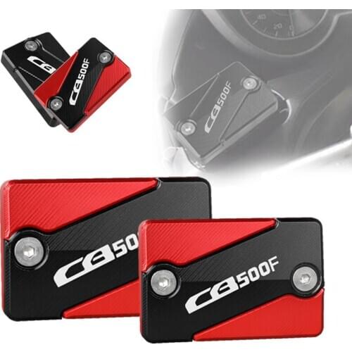 For HONDA CB500F CB 500F CB500F/CB300F/CB500X 2019 2020 Motorcycle Accessories CNC Front Brake Clutch Fluid Reservoir Cover Caps