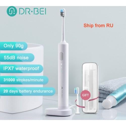 Doctor Bei Sonic Electric Toothbrush Xiaomi Electric Toothbrush Adult Rechargeable Travel Smart Mijia Electric Toothbrush