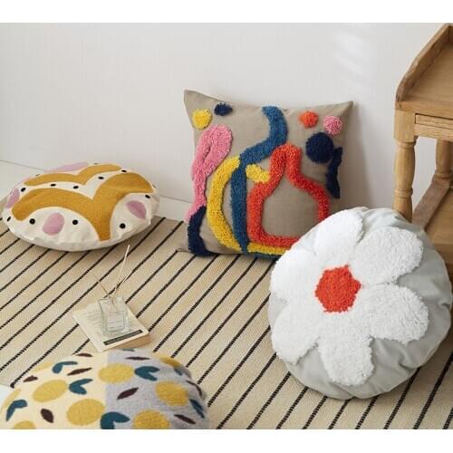 Bedroom Bed Round Hold Pillow подушка Lovely Sitting Room Sofa Cushion Simple Stay Bay Window Head Pillows Home Decoration Gift