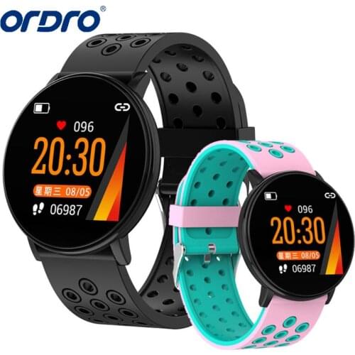 L8 1.3Inch Round Screen Heart Rate Blood Pressure Sleep Monitor Waterproof Pedometer Smart Bracelet For Xiaomi iOS Android