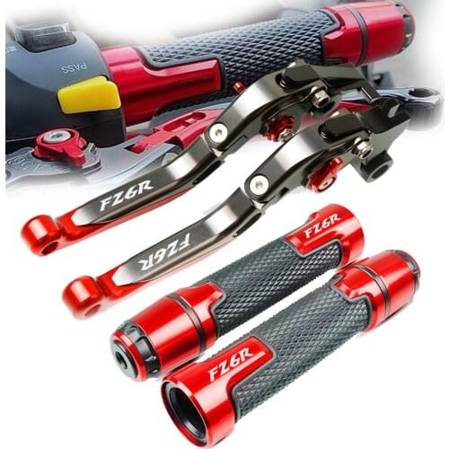 Motorcycle Folding Extendable Moto Adjustable Clutch Brake Levers For YAMAHA FZ6R 2009-2017 2016 2015 2014 2013 FZ6-R FZ 6 R