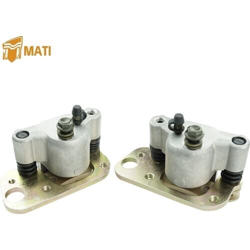 Front Left Right Brake Caliper Assembly for ATV Polaris Scrambler 500 4X4 INTL Trail Blazer Trail Boss 250 330 1910868 1910869