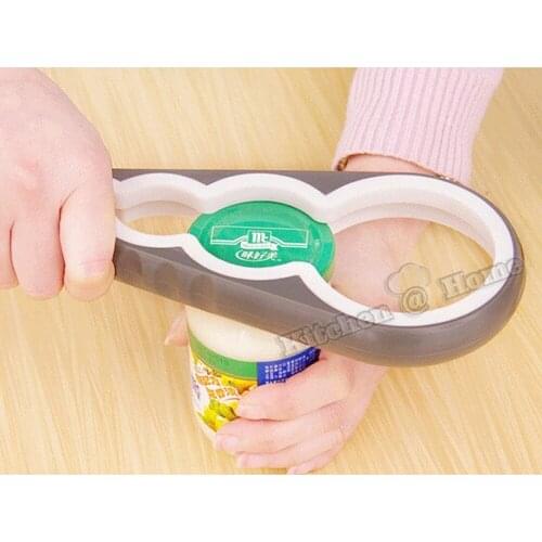 Practical Silicone Anti-Slip Tin/Jar and Bottle Opener