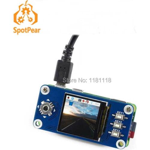 Raspberry pi zero w 1.3inch IPS LCD 240x240 display PI3B