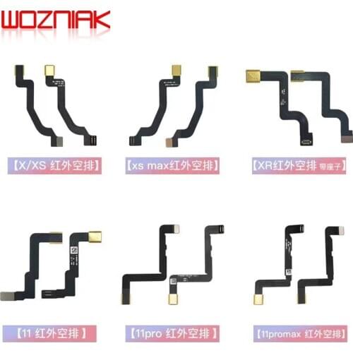 WOZNIAK infra-red Cable arrangement Camera / face repair Broken row replacement for iphone x xs xsmax 11 1promax