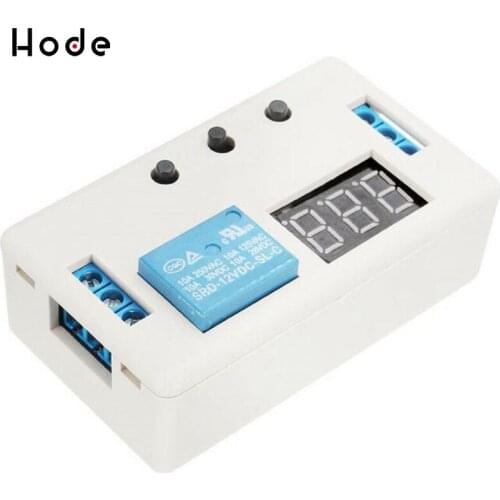 LED Delay Timer Control Switch Relay Module Automation 12V with case best