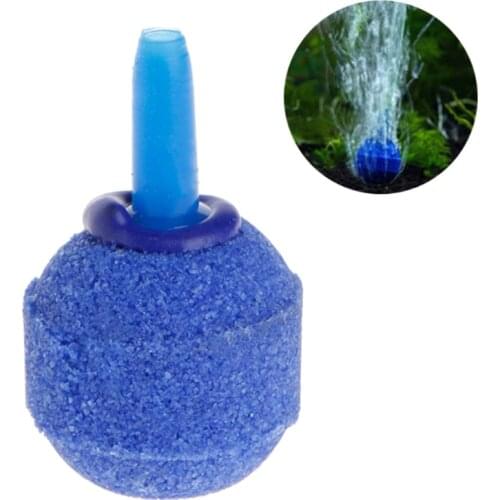 Air Stone Bubble Aquarium Fish Tank Pump Hydroponics Aerator Diffuser Ball Shape 85DA