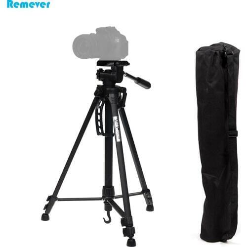 High quality Professional Tripod with 3-Way head+Built-in spirit levels +Quick release lock for Cameras DSLR Canon Nikon Sony